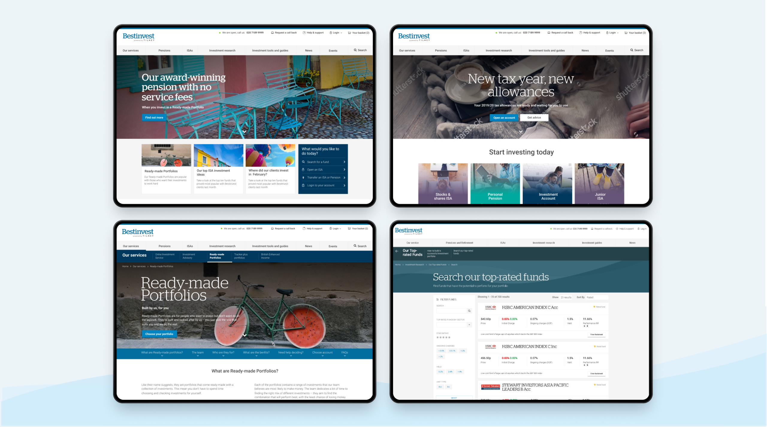 4 page designs