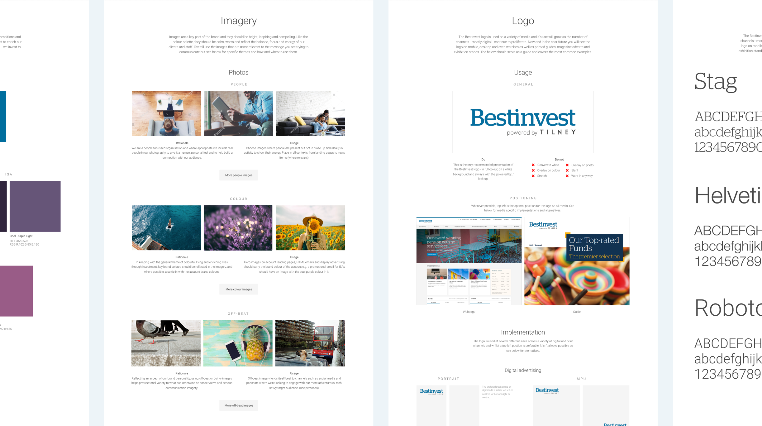 Brand and website guidelines