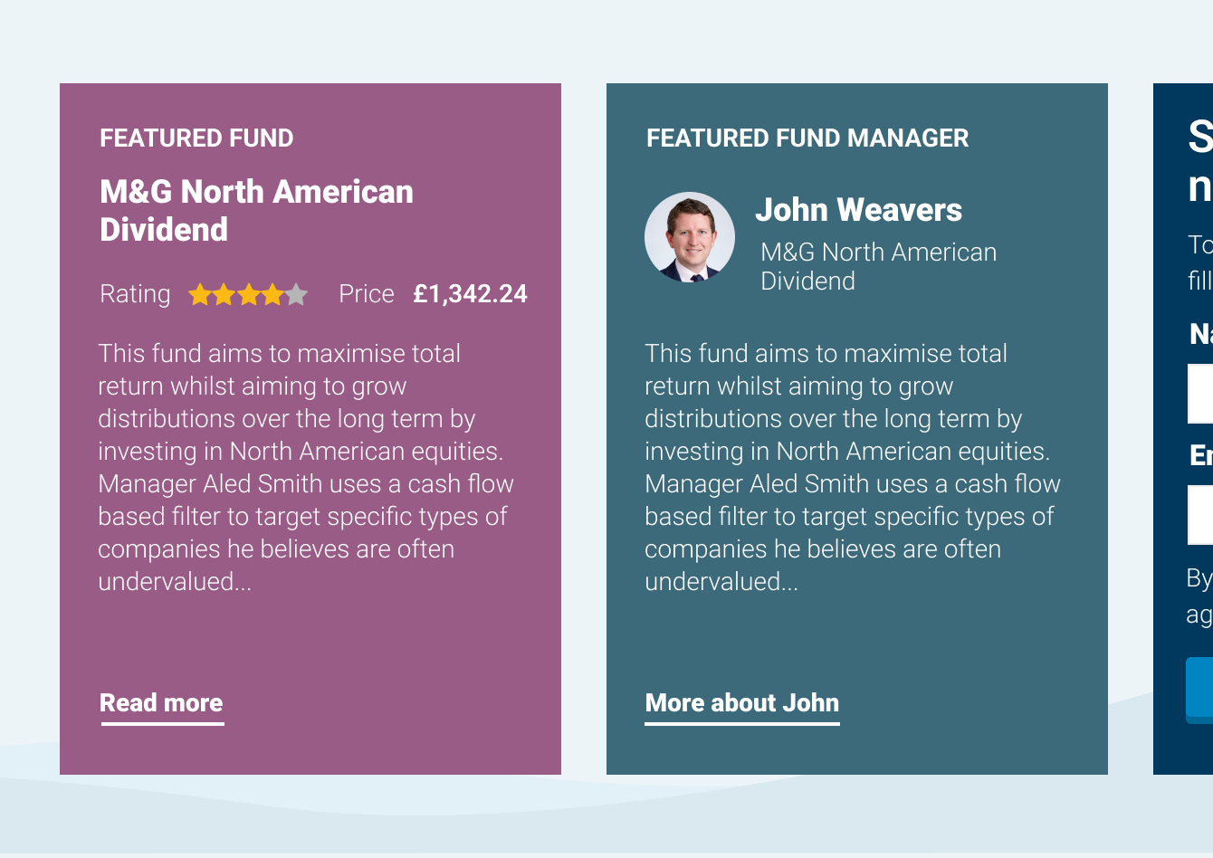 Sidebar components