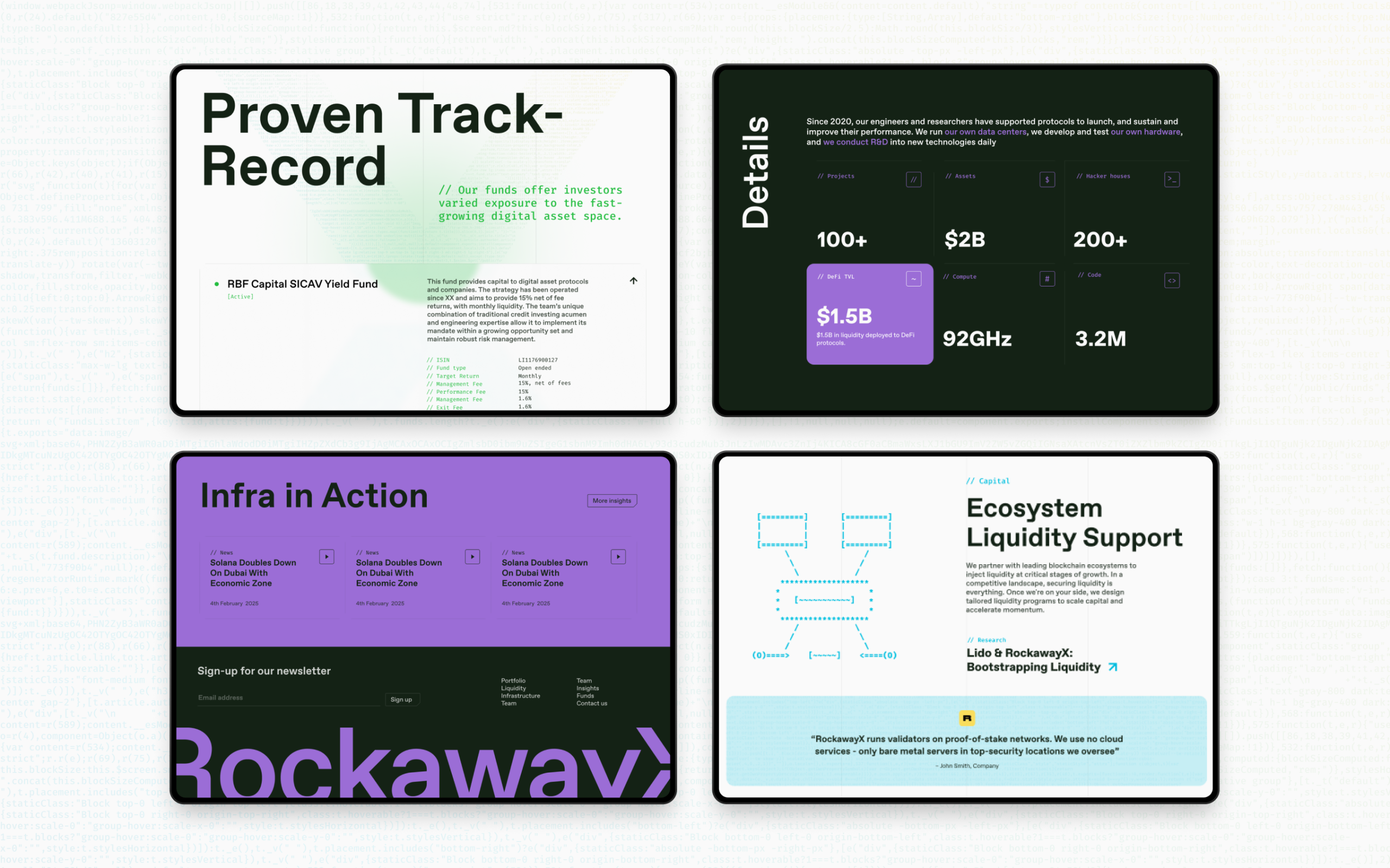4 page designs