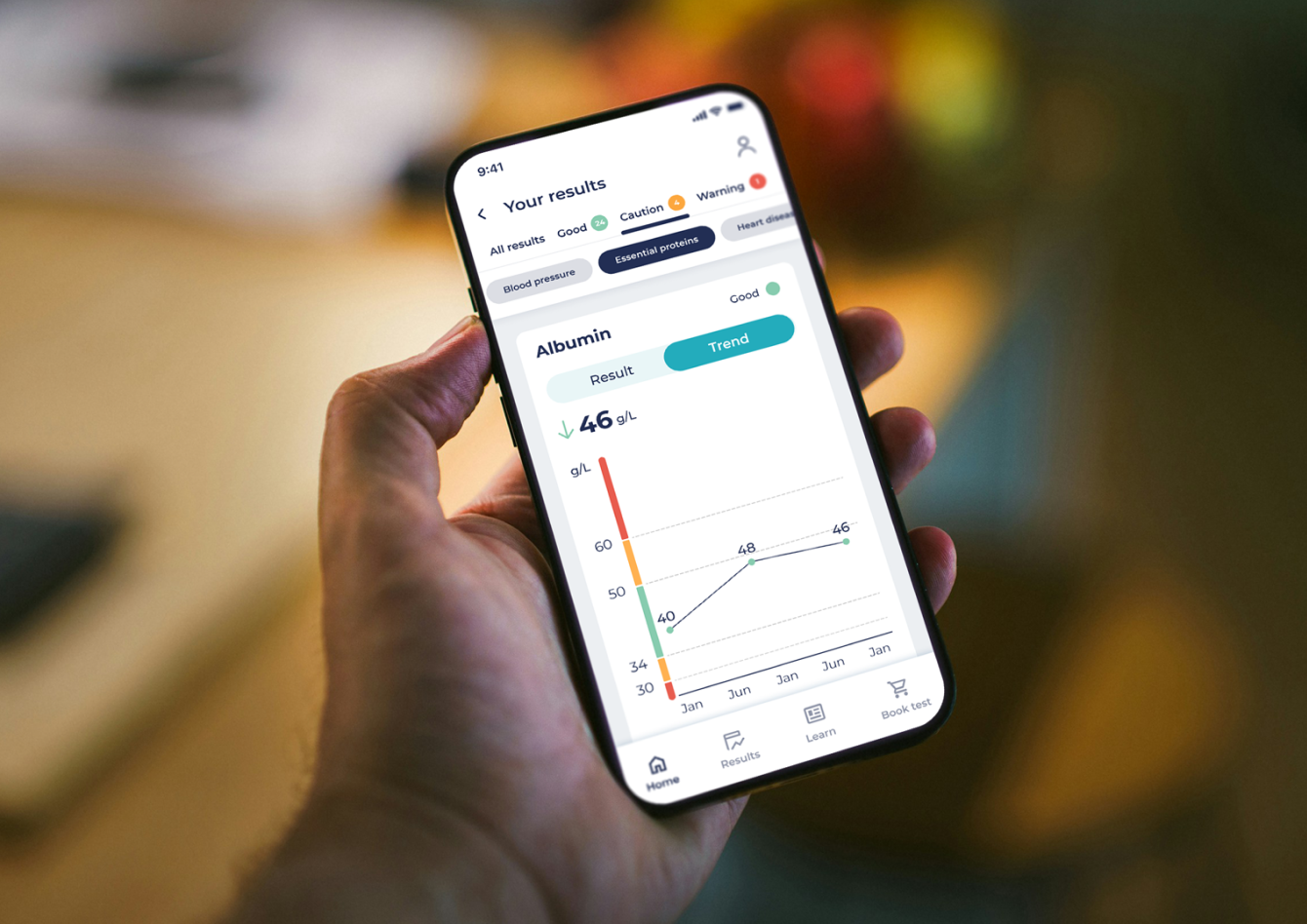 App in hand